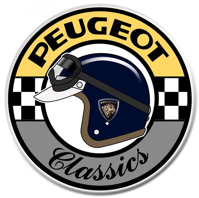 Sticker PEUGEOT CLASSICS : Couleur Course